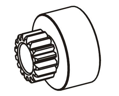 Колокол сцепления  15T (под подшипники 5x11)