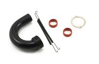 Трубка для глушителя 180 градусов Losi: TEN-T, 810, TEN-SCT