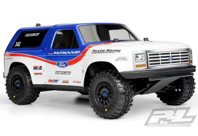 Кузов шорткорс 1/10 - 1981 Ford Bronco некрашенный