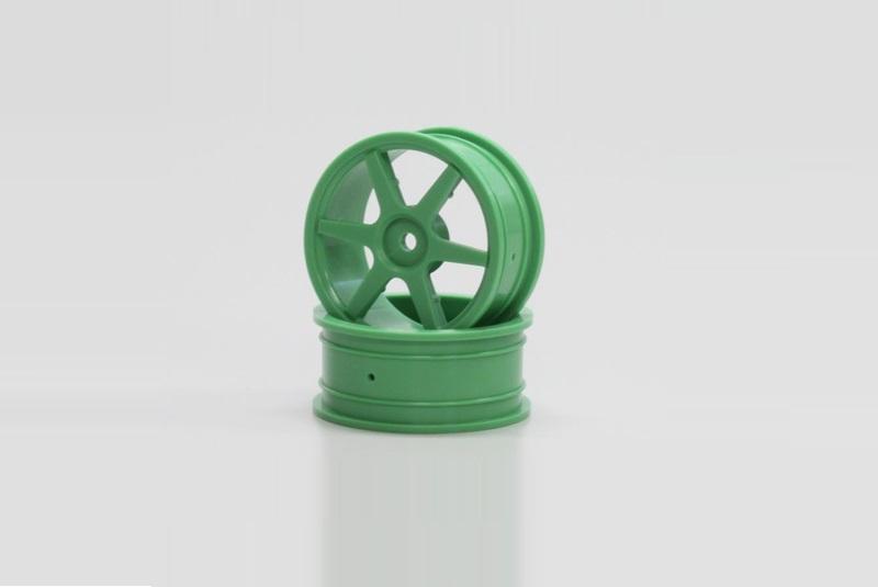 Wheel(6-Spoke/Green/24mm)