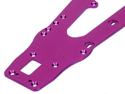 Пластина шасси облегченная LIGHT WEIGHT MAIN CHASSIS (Alumimum 17s T2.5mm Purple/Nitro RS4 Racer)