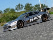 Кузов туринг 1/10 - NISSAN SILVIA (S15/200mm) некрашеный/ с отражателями