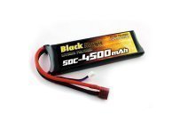 Аккумулятор Black Magic Li-pol 4500mAh, 50c, 2s1p, Deans Plug