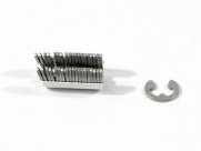 Шайбы пружинные E2mm (20 шт) E-CLIPS