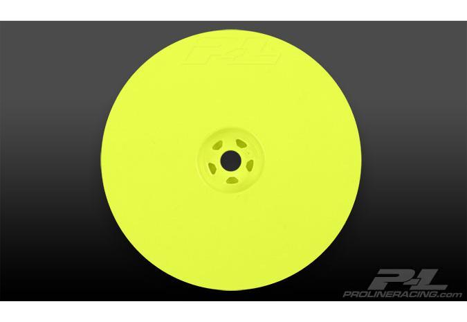 "Диски багги 1/10 - Velocity 2.2"" Hex Rear Yellow (2шт) for 22, RB5 and B4.1 with 12mm hex"