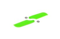Лопасти хвостового ротора (зеленые, пластик) Blade: 450 3D, 450 X