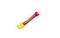 Переходник с XT60 папа на Т-образный разъем T Plug Deans папа