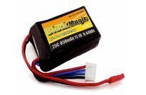 Аккумулятор Black Magic LiPo 11.1V 3S 25C 850 mAh JTC BEC