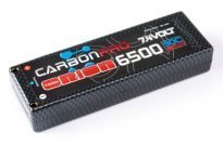 Аккумулятор Team Orion Carbon Pro Li-pol 6500mAh, 90c, 2s1p, Tubes Plug