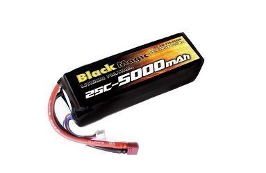 Аккумулятор Black Magic LiPo 18,5V(5S) 5000mAh 25C Deans plug