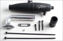 Тюнингованная выхлопная труба D-Tuned для автомодели Kyosho DBX/DBX 2.0/DST/DRX/DMT