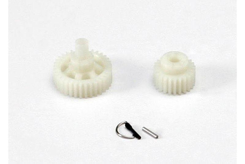 Primary gear set (23T and 33T)/ 2x11.8mm pin/ pin retainer/ disc spring