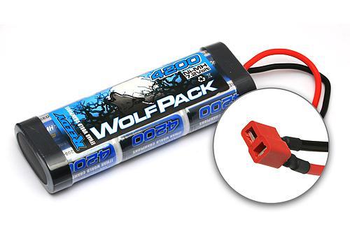 Аккумулятор силовой WolfPack 7.2В 4200мАч (Разъем T-PLUG)