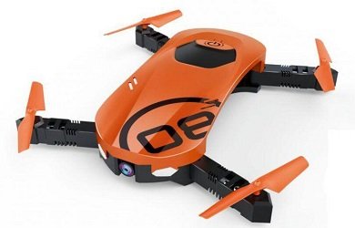 Квадрокоптер HJ Toys Mini Pocket Drone  (камера, передача видео по WiFi 480P, барометр) 