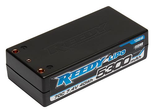 Аккумулятор LiPo - Reedy 5300мАч 70C 7.4В (короткий)