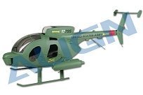 Фюзеляж копийный 500D Military Green, T-Rex 500