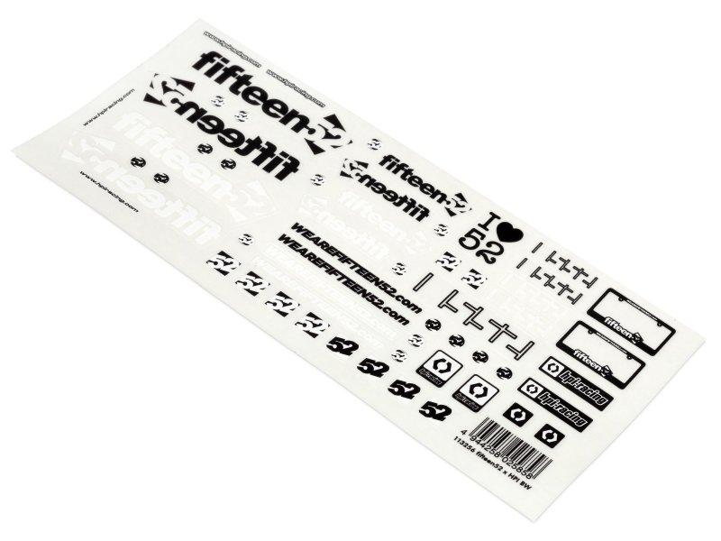 Наклейки - FIFTEEN52 X HPI BW