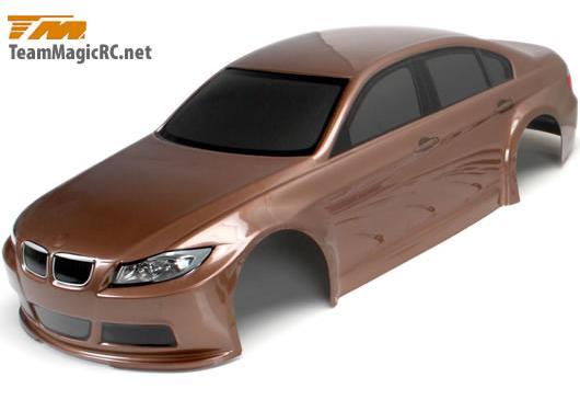 Кузов с обвесом -1/10 BMW320 (190mm) окрашен / коричневый
