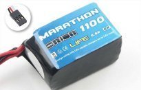 Аккумулятор Team Orion Marathon Life Hump RX LiFe 6.6V 2S 30C 1100 mAh