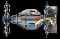 Комплект модели для сборки багги Associated 1:10 RC10 B4.2 Factory Team 2WD, электро, KIT