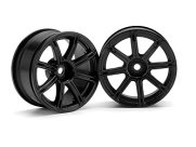 Диски туринг 1/10 - WORK EMOTION XC8  26мм BLACK (3мм OFFSET) 2шт