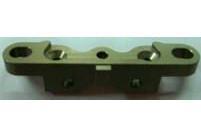 Hard coated 7075 T6 Rear CNC toe-in plate (4 degree)