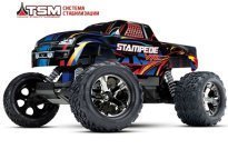 Радиоуправляемая модель монстра TRAXXAS Stampede VXL 2WD RTR 1:10 TSM