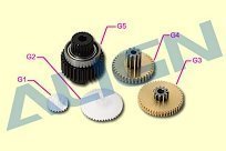 Шестерни Align G1, G2, G3, G4, G5 сервомашинки DS410