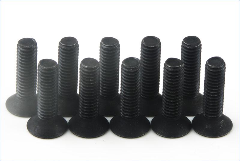 Flat Head Screw(Hex/M4x15/10pcs)