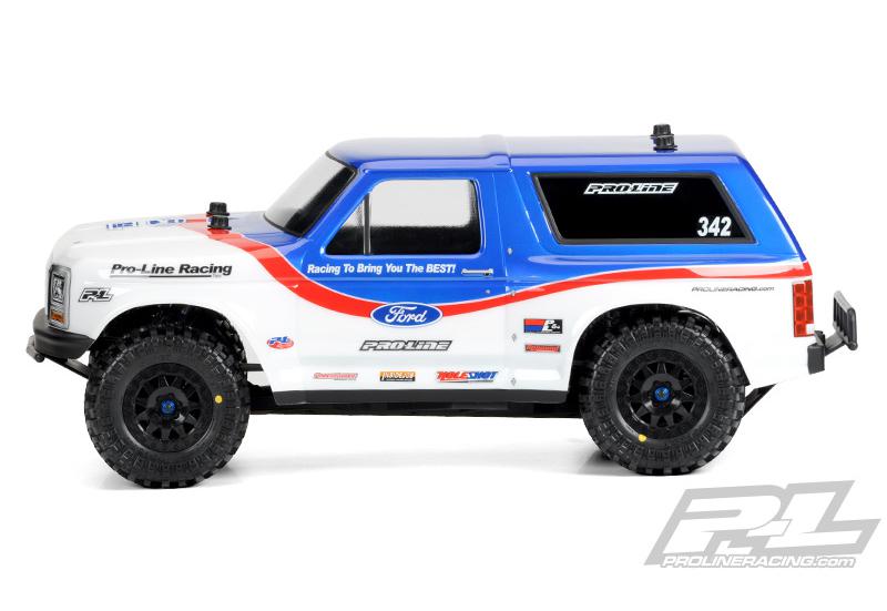 Кузов шорткорс 1/10 - 1981 Ford Bronco некрашенный