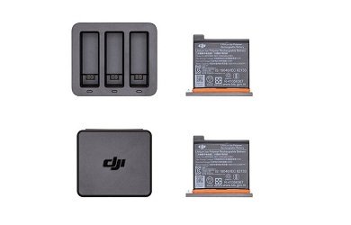 Комплект из зарядного хаба и двух аккумуляторов для DJI Osmo Action (part6)