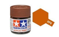 Краска TAMIYA для склеиваемых моделей (акрил) XF-6 Copper