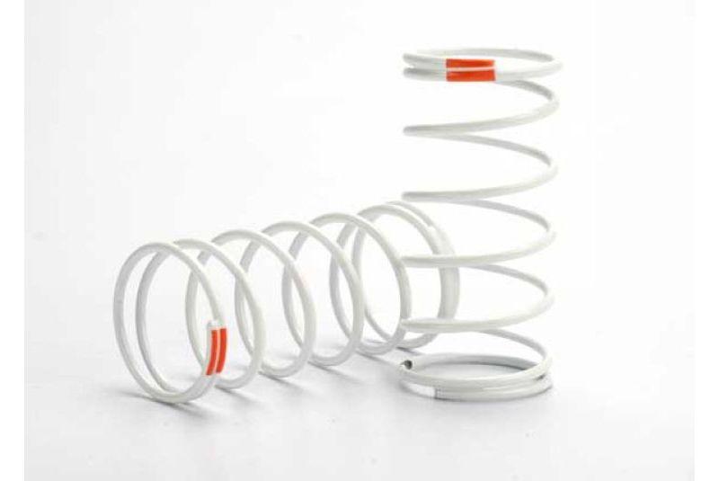 Spring, shock (white) (GTR) (front) (0.9 rate orange) (1 pair)