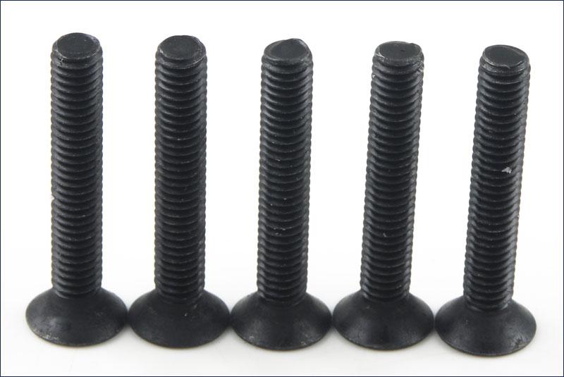 Flat Head Screw(Hex/M4x25/5pcs)