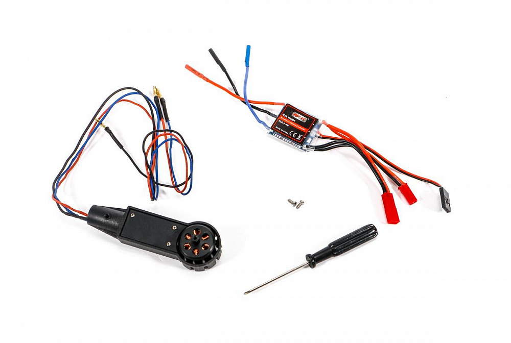 Tail Brushless motor and ESC for MJX F49