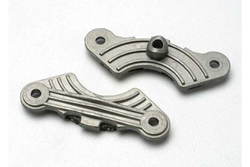 Brake pad set (inner and outer calipers with bonded friction material)