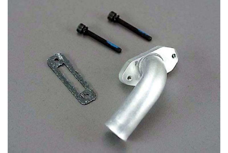 Exhaust header w/ gasket - screws