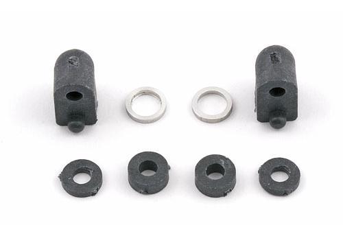FT Low Profile Servo Mounts and spacers, carbon