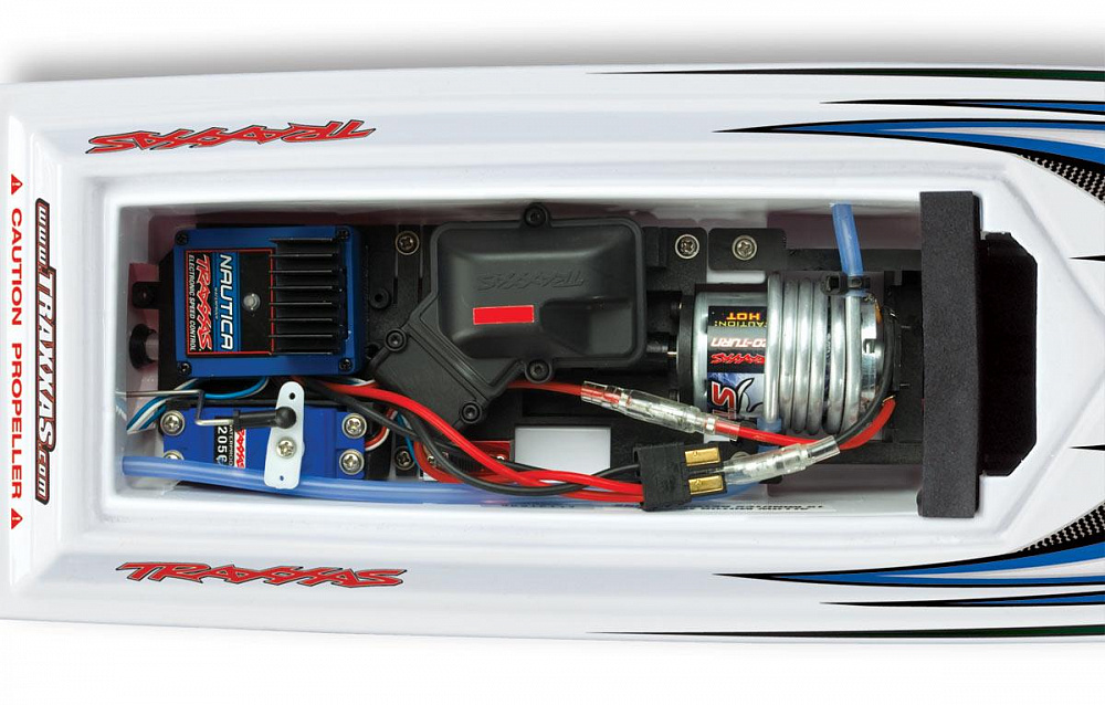 Радиоуправляемая модель катера Boat Blast с электродвигателем EP TQ RTR + NEW Fast Charger